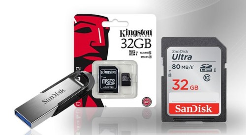 Карти пам’яті та USB-накопичувачі